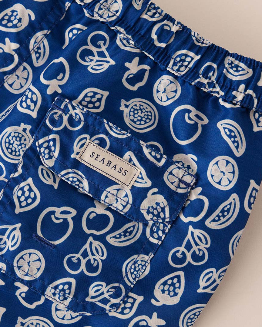 Boys UV Swim Short Formentera Blue - Fruity