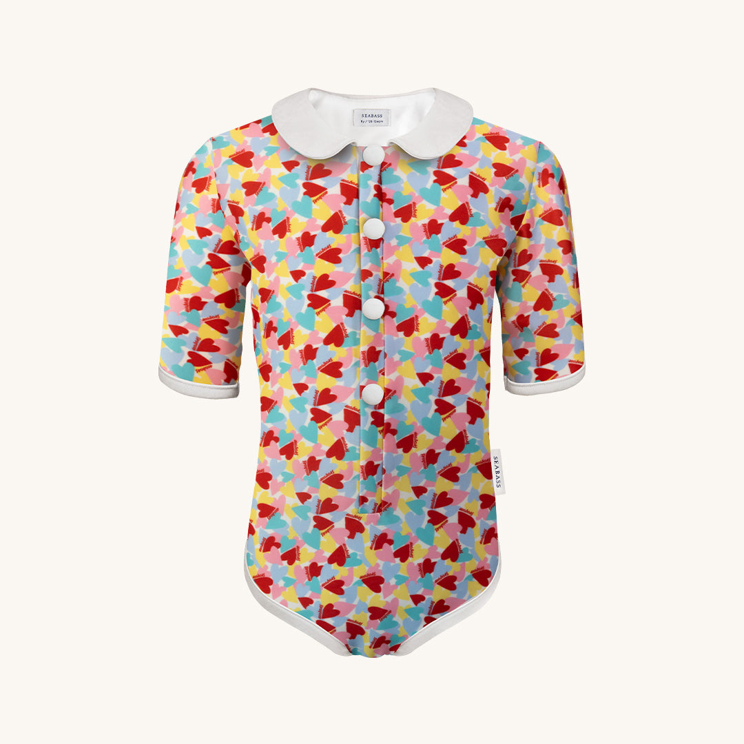 Set of UV Swimsuit and Kimono - Paris
