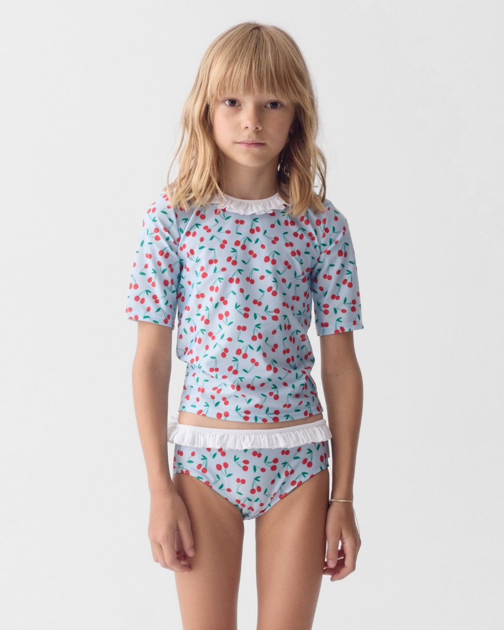 Girls UV Swim Set Ruffle Picota