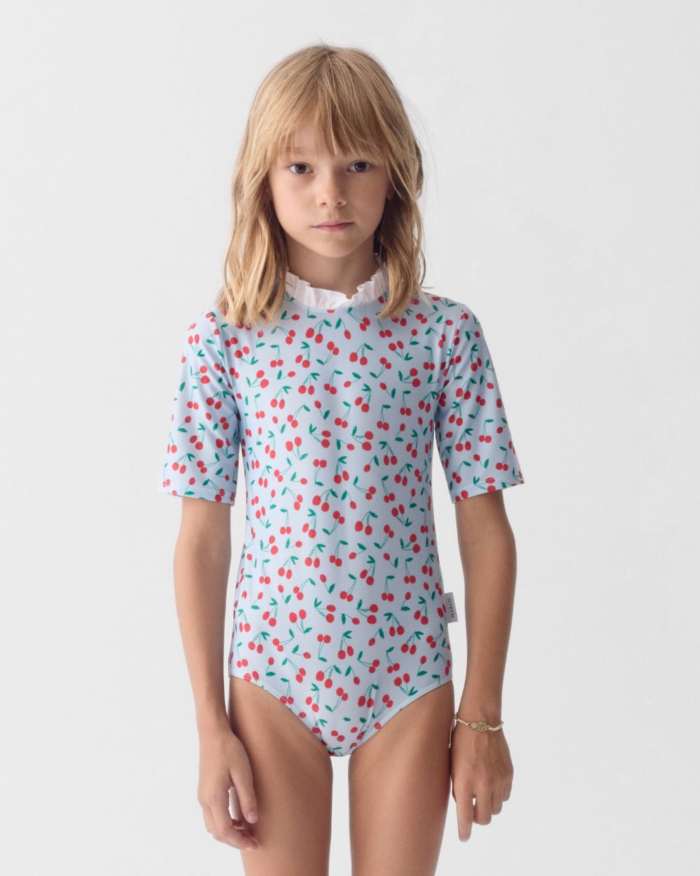 Girl UV Swimsuit Ruffle Picota