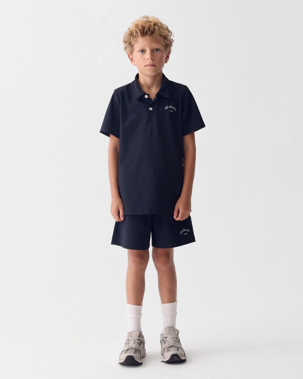 Kids UV Polo Shirt Club Navy