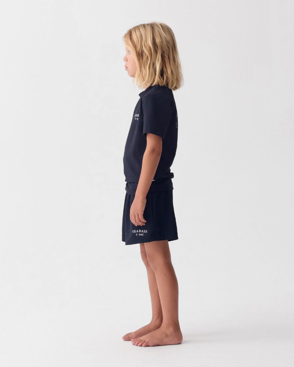 Kids UV Shorts Summer Flavours St Tropez Navy