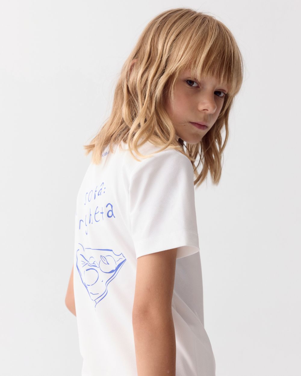 Kids UV T-Shirt Summer Flavours Positano White