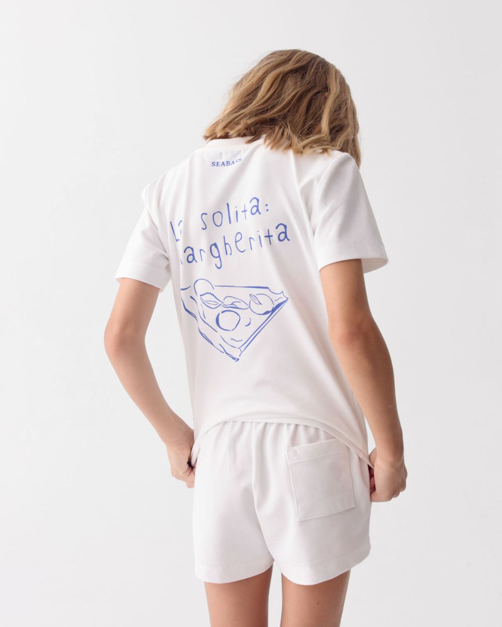 Kids UV T-Shirt Summer Flavours Positano White