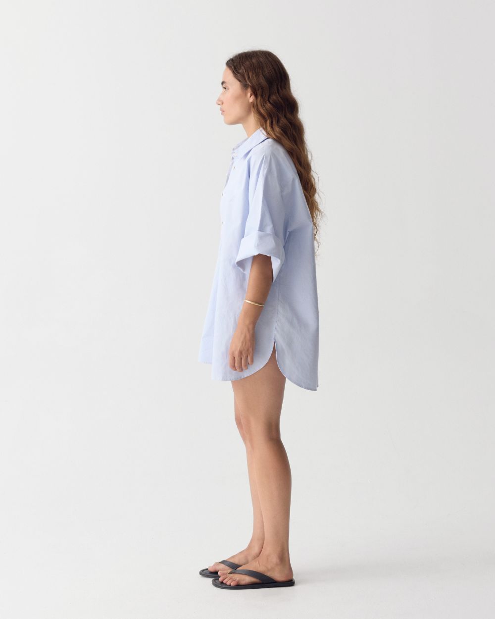 Women UV Resort Shirt Soleil Sky Blue