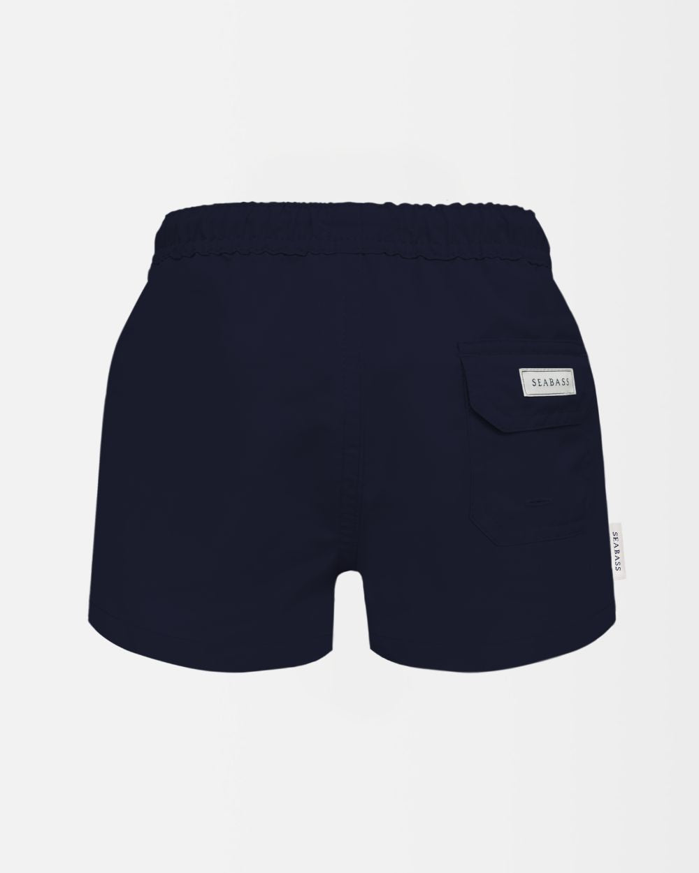 Boy UV Swim Short Navy Blue - solid