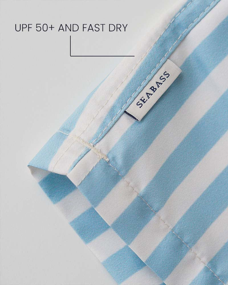 Boy UV Swim Short Forte dei Marmi - blue stripes