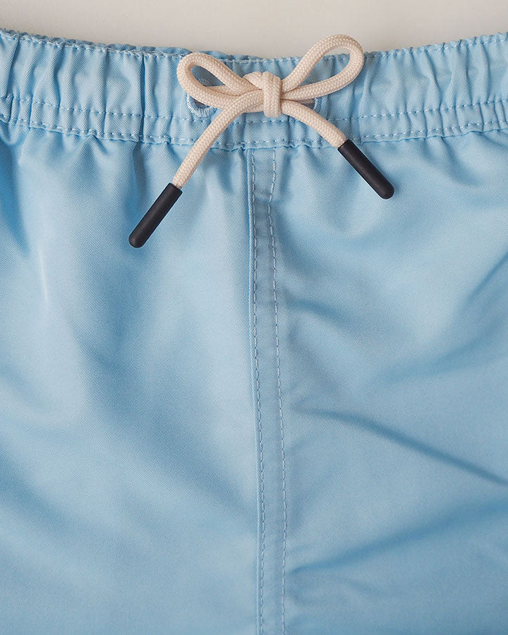 Boys UV Swim Short Clearwater Blue - solid