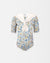 Girl UV Swimsuit Sailor Marbella - floral