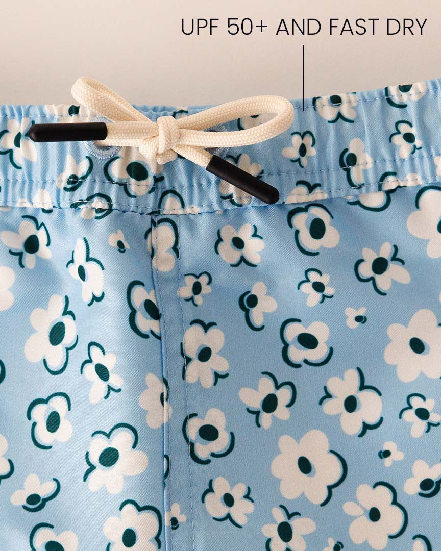 Men UV Swim Short Palma - light blue