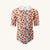 Girl UV Swimsuit Coco Paris - multicolor hearts