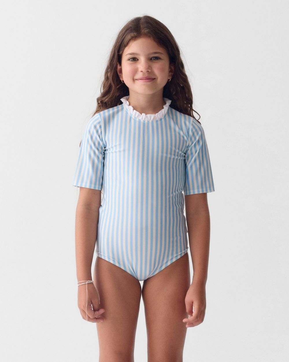 Girls UV Swimsuit Ruffle Forte dei Marmi