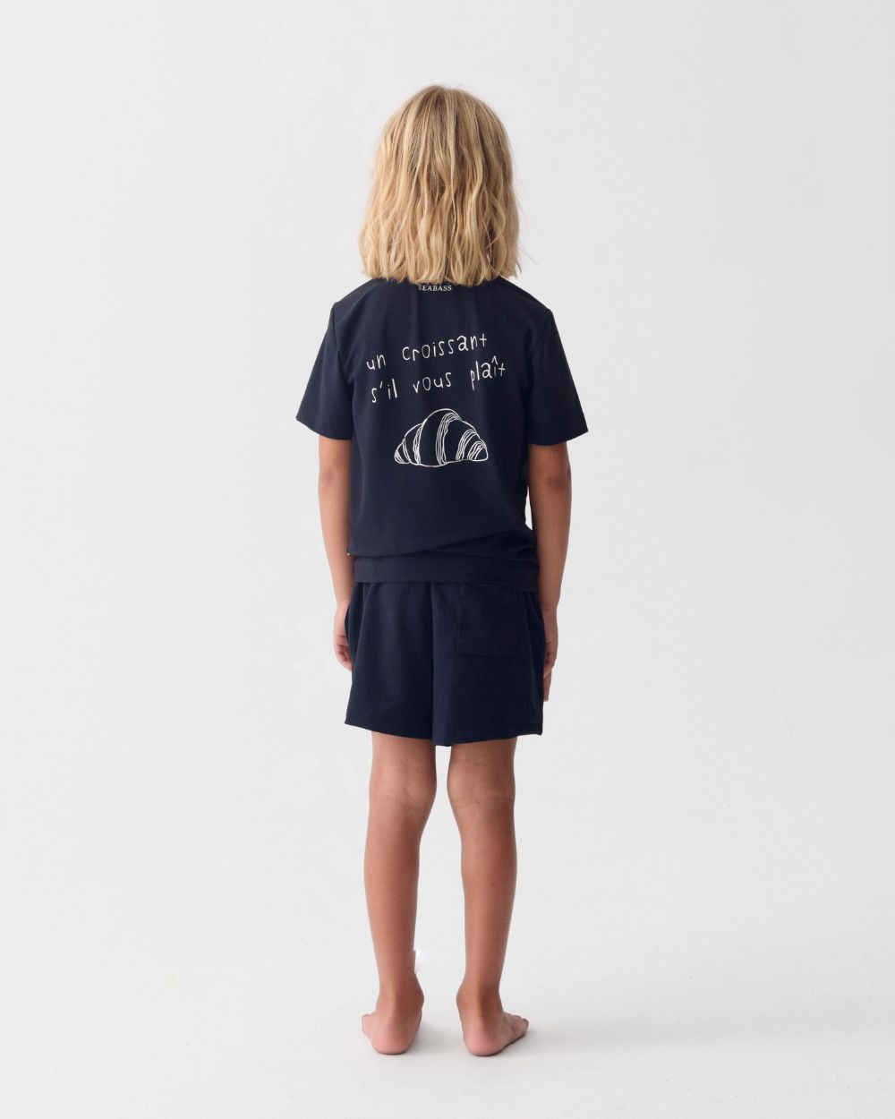 Kids UV Shorts Summer Flavours St Tropez Navy