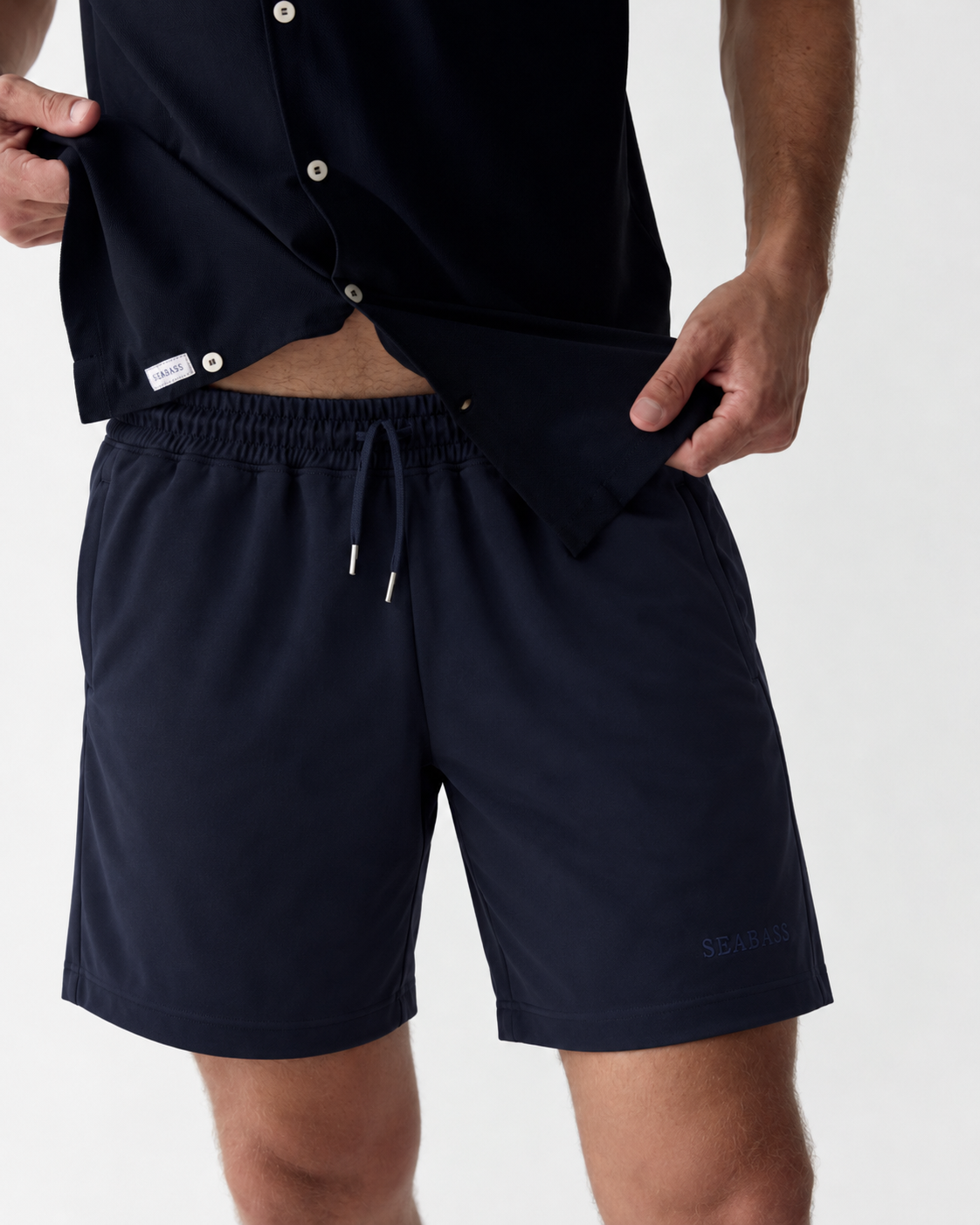 Men UV Active Shorts Noah Navy Blue
