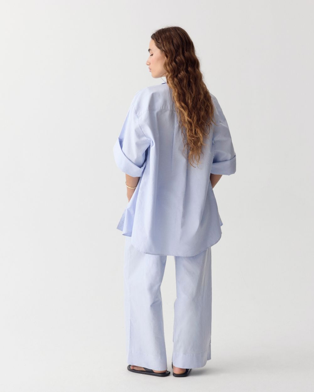 Women UV Resort Shirt Soleil Sky Blue