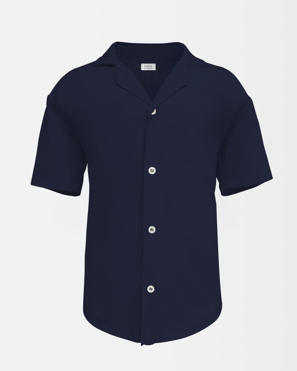 Men UV Marina Camp Shirt Navy