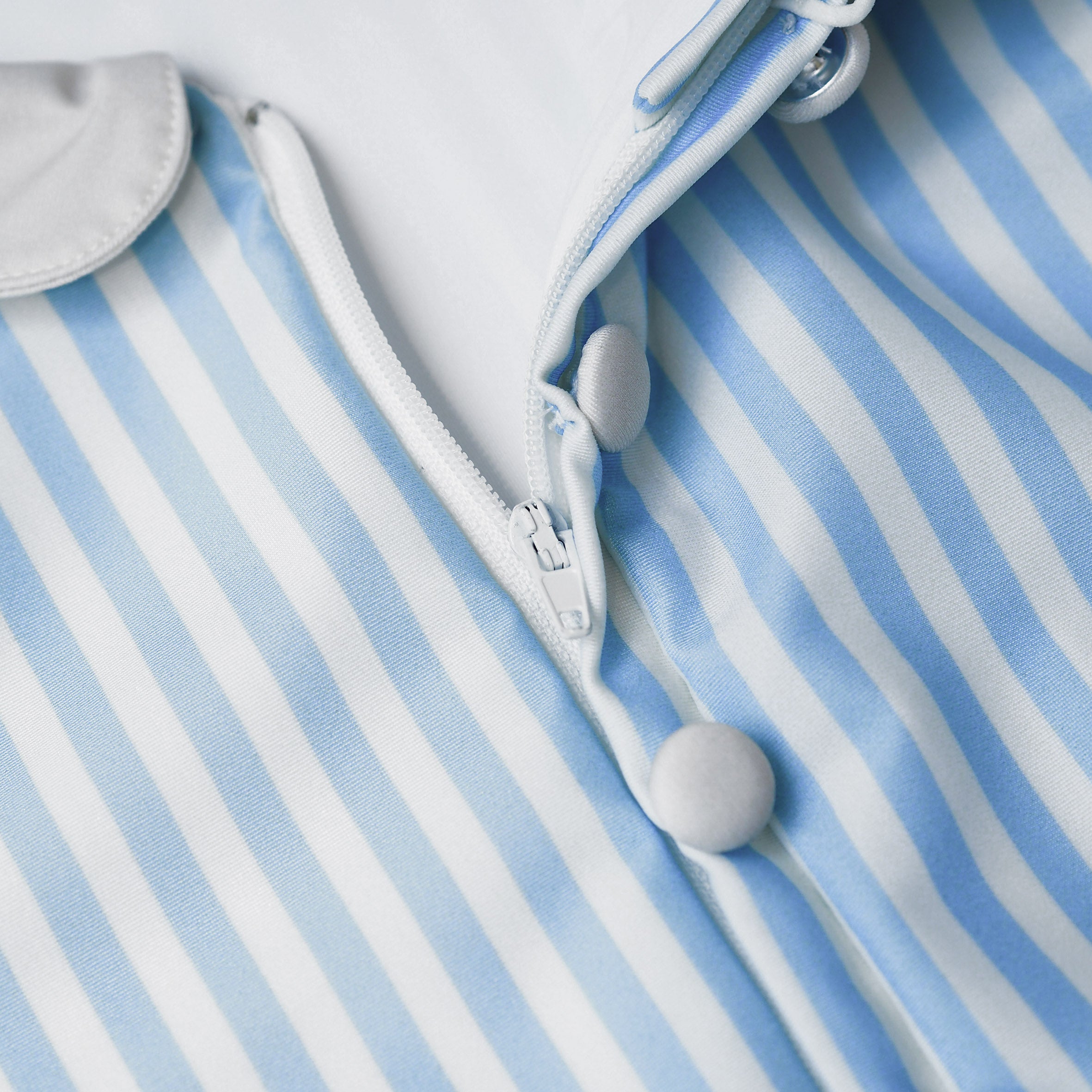 Girl UV Swimsuit Coco Forte dei Marmi - blue stripes