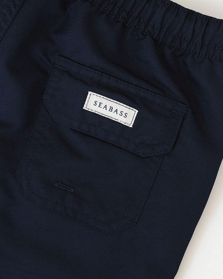 Boys UV Swim Short Navy Blue - solid