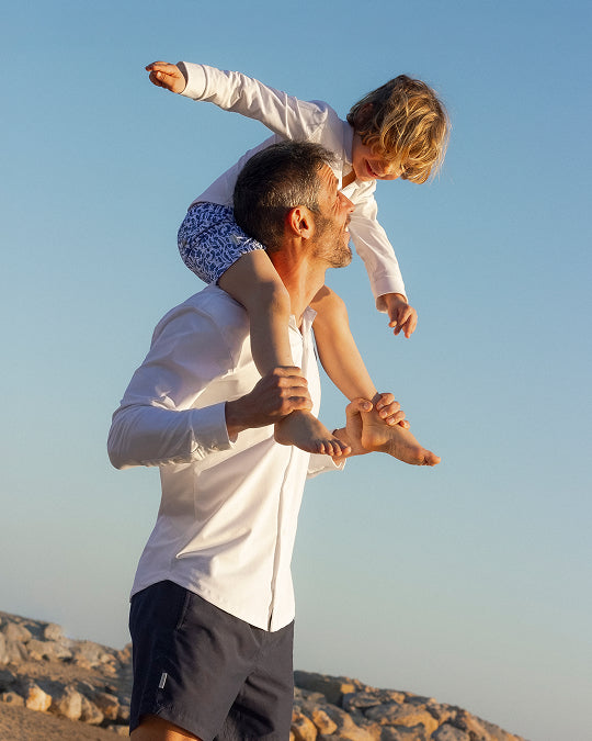 Boy UV Marina Classic Shirt White