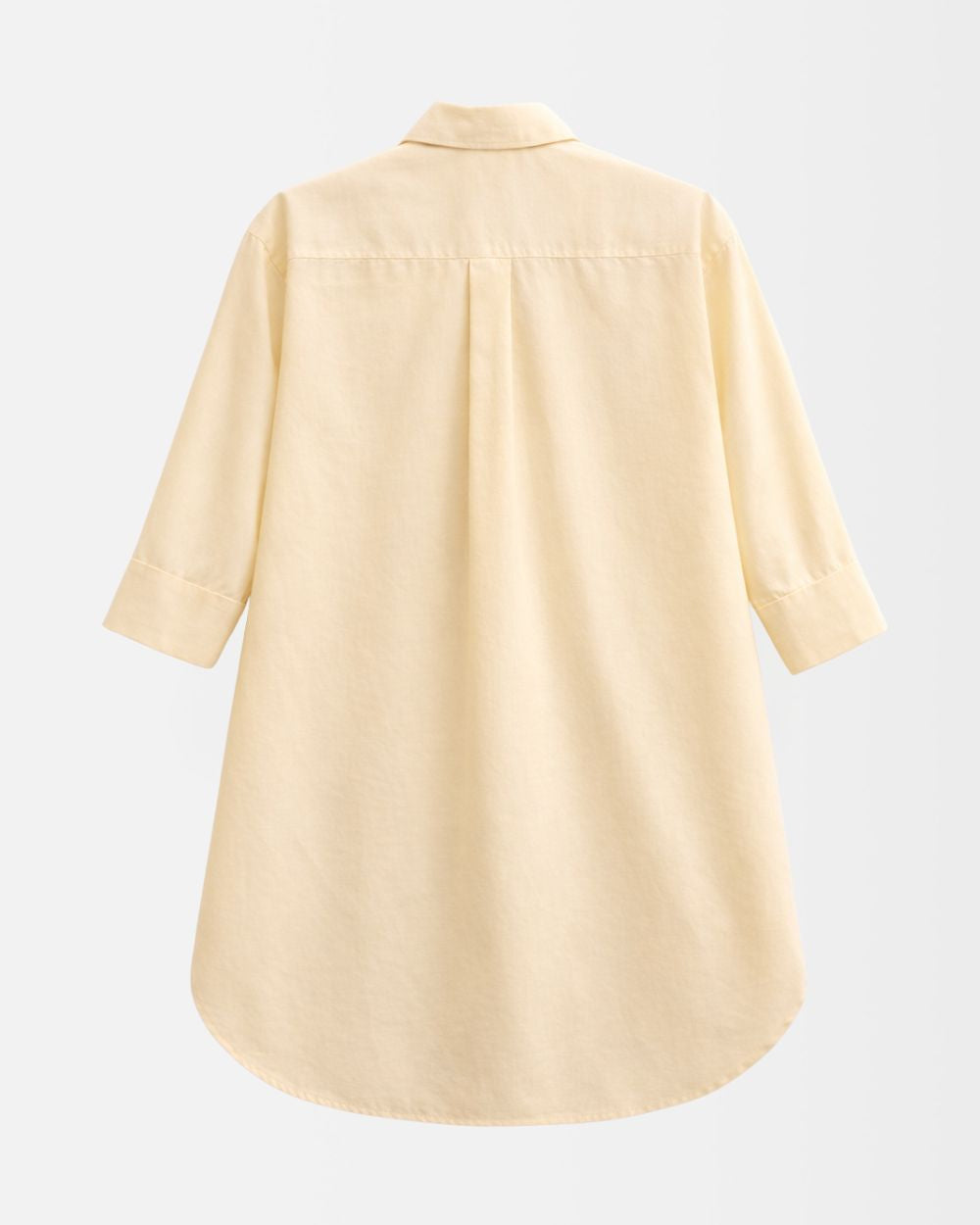 Women UV Oversized Shirt Soleil Butter Yellow